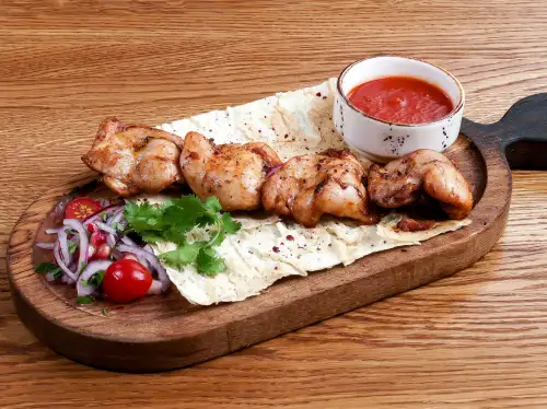 Шашлык из куриного бедра